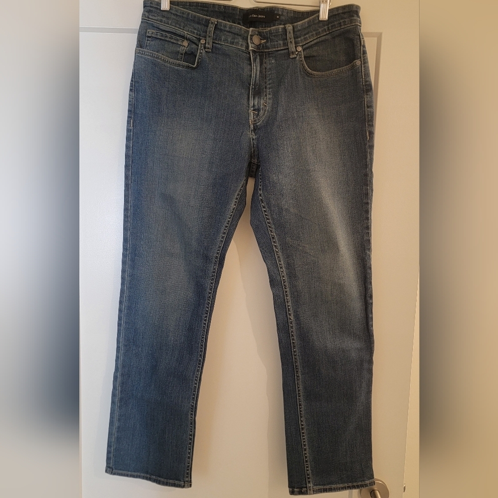 Calvin Klein Jeans Blue Straight Denim